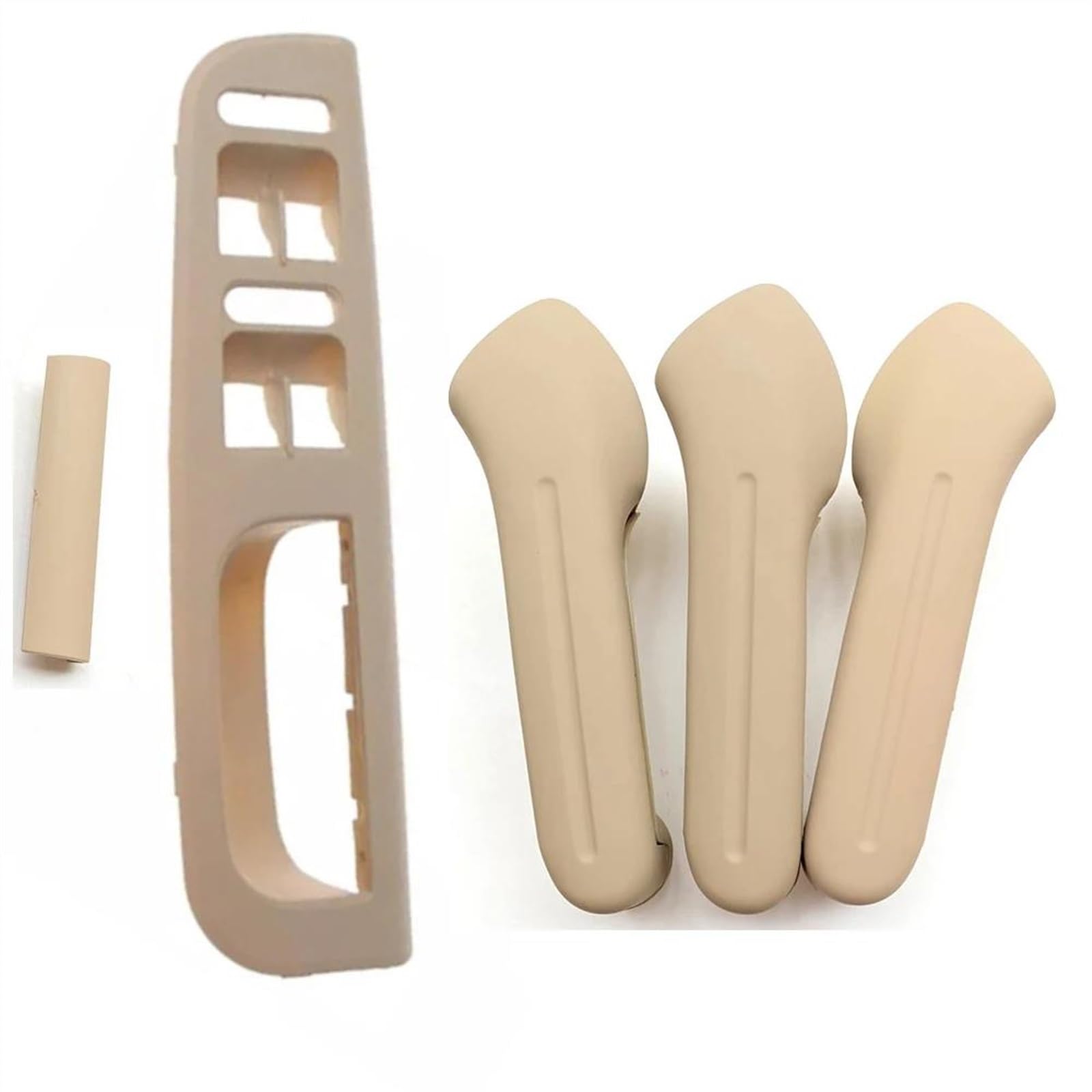 Blnetu Beige For Vw For Bora For Golf 4 Mk4 For Jetta 1999-2004 1J0867171a 1J4867179a 3B1867171e Inside Door Handle Armrest (Beige)