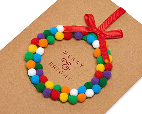 Tarjeta de Navidad Papyrus con ornamento para decorar tu árbol familiar 4