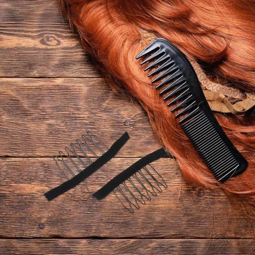 Peignes à perruques COLLBATH 100 pièces pinces à dents pour extensions - 5