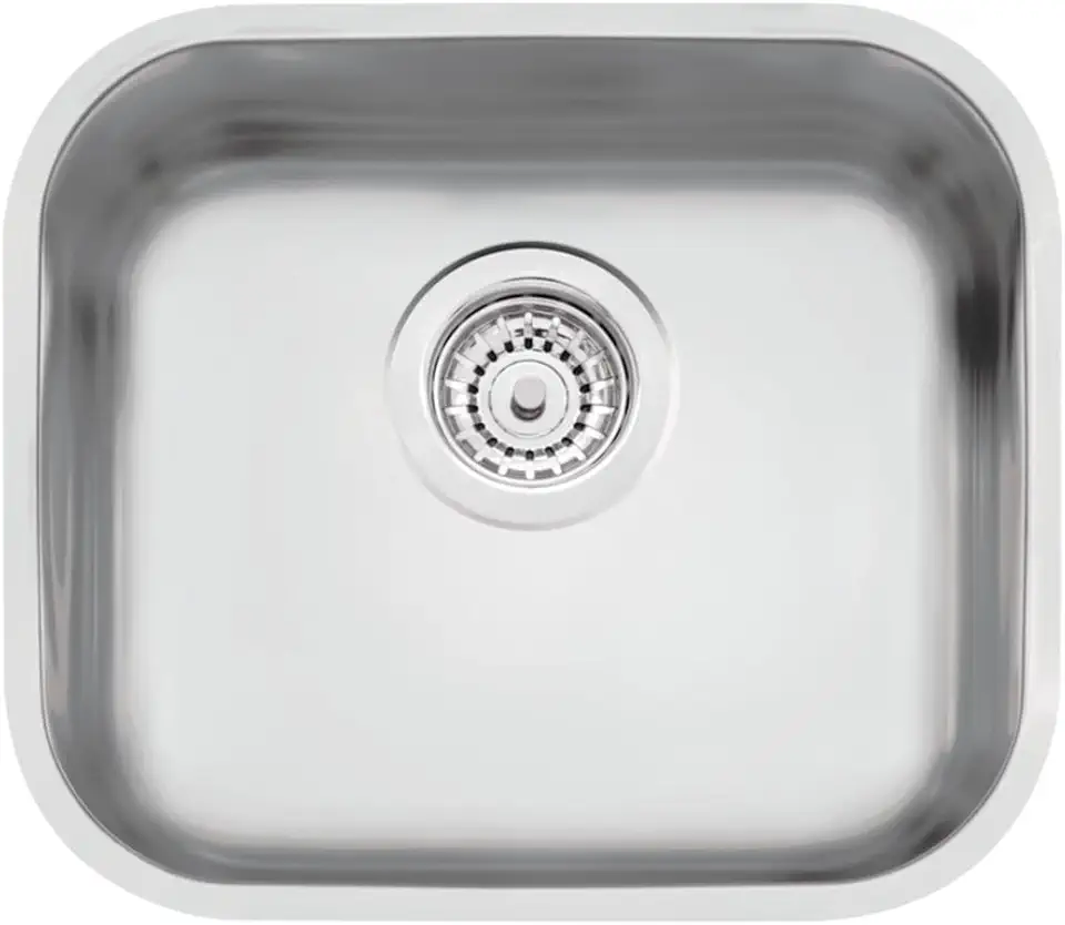 Cuba de embutir Tramontina Lavínia 40 BL em aço inox escovado 40x34 cm