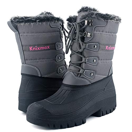 Image of Knixmax Women's Hiking Shoes Lightweight Non-Slip Climbing Trekking Sneakers for Woman Camping Backpacking Shoe