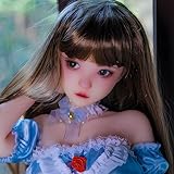 Junying Baochai 1/4 Female Seamless Action Figures Full Silicone Material, Jydoll 70cm Flexible Female Figure Dolls for Cosplay/Photography/Arts (Wig)