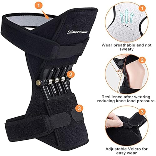 Rodilleras de soporte para articulación de rodilla, ajustables miniatura 4