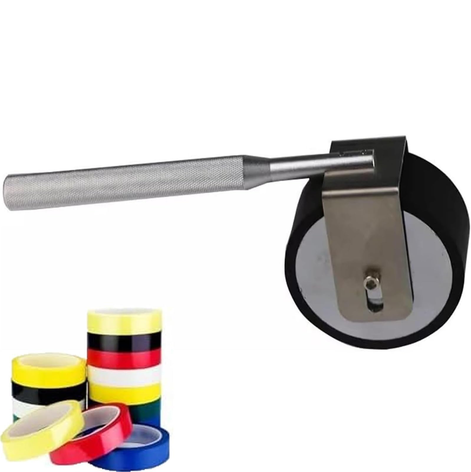 Manueller Hafttester, 2 kg, industrielles Pressrad für Klebebandprüfung, Rolle für Qualitätskontroll-Laborausrüstung, 83 mm