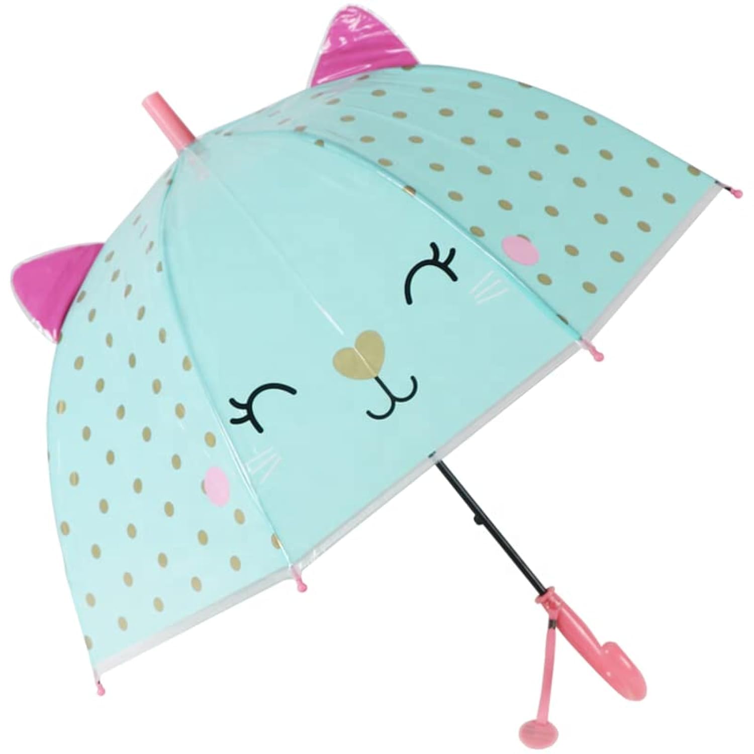 chaatewala ™ Cute Cat 3D Animal Ears Lovely Kid Umbrellas, Dome Umbrella for children, Umbrella for kids, Umbrella for Boys and girls, 3D Ear Umbrella, Pop up kids Umbrella-picture-33