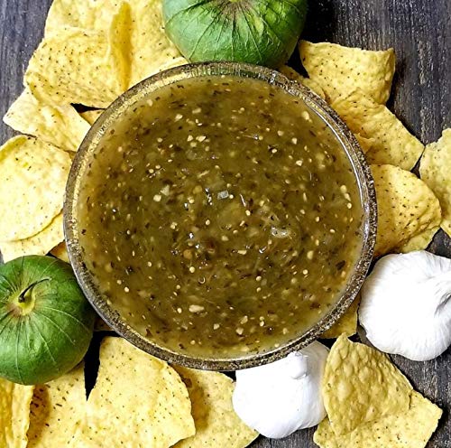 Salsa de Tomatillo y Ajo Garlic Festival Foods 12 oz miniatura 4
