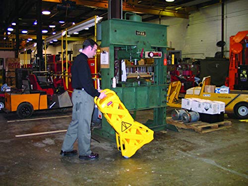 Rubbermaid Commercial 13-Foot Extendable Mobile Safety Sign/Barrier With Locking Straps, Yellow (Fg9S1100Yel) #TOP5