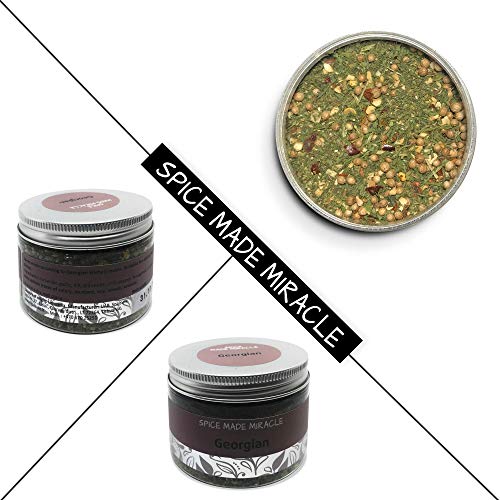 Spice Made Miracle Georgisch kruiden - Georgische keuken Kruidenmix kruiden van vlees, gevogelte, kip, rundvlees… - Afbeelding 4