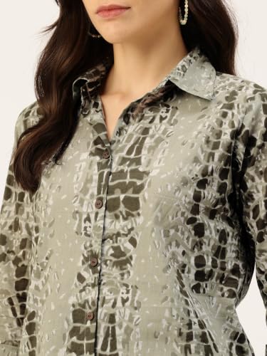 Image of feranoid Versatile Collared Shirt for Women - Elegant & Casual (S-3XL)