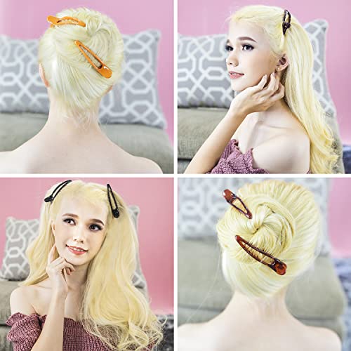 Pinzas de cabello femeninas clásicas 12 pzas miniatura 3