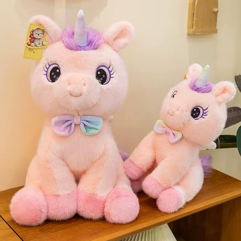Image of SCOOBA Super Soft Sitting Unicorn Soft Toy (Sitting Unicorn 35cm)
