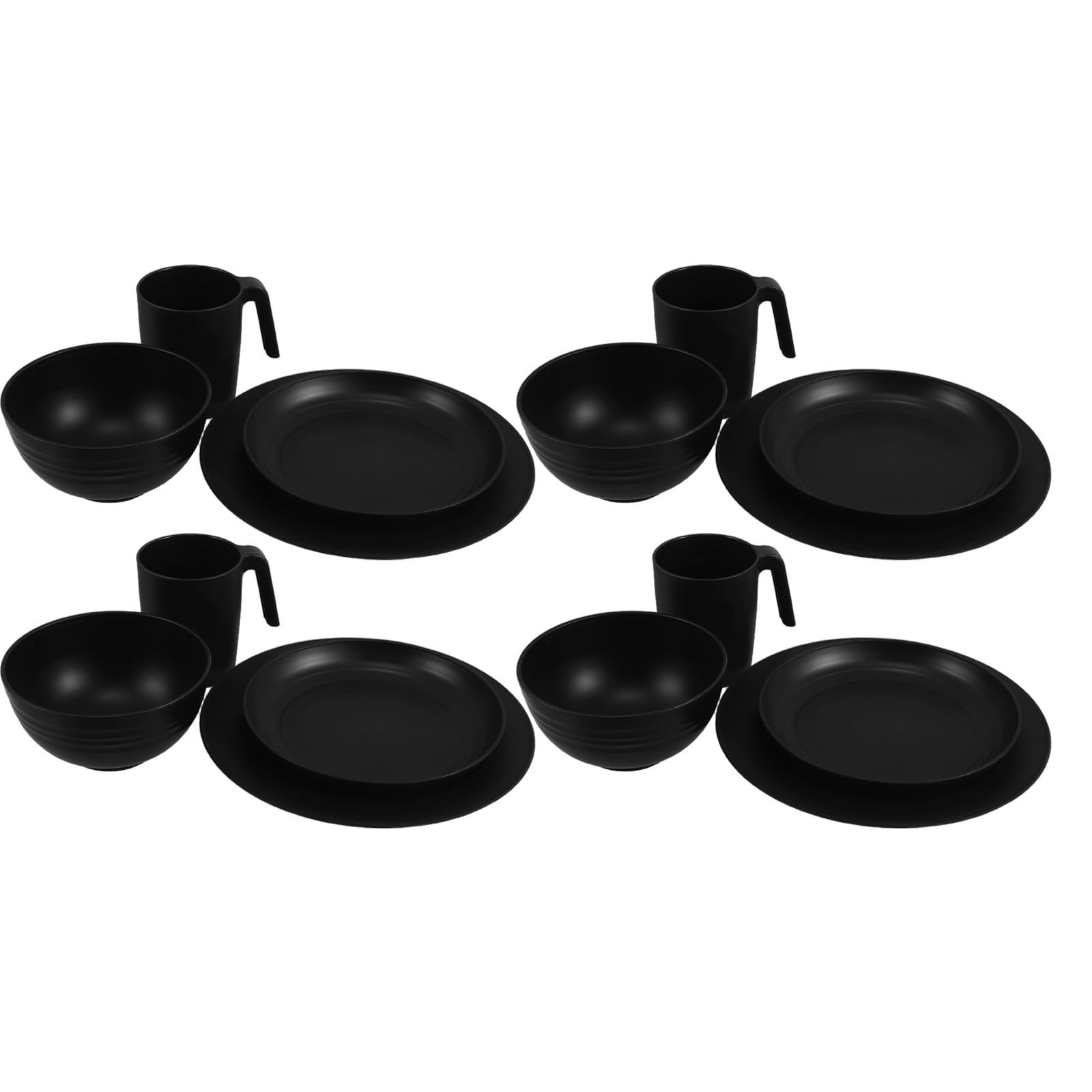 INOOMP 16 Pièces Service de, Compact et Empilable