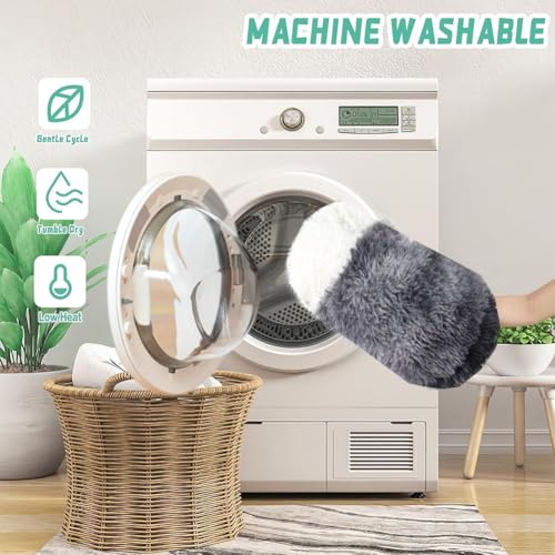 SHJOEE Flauschig Hundebett Muschelform Katzenbett Warm Tierbett Haustierbett Waschbar Hundesofa Katzensofa Plüsch Hundekorb Katzenkorb Weich Hundekissen Katzenkissen Gemütlich Hunde Katzen Schlafplatz