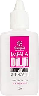 Recuperador De Esmalte Dilui 30 Ml, Impala Cosmeticos, Incolor