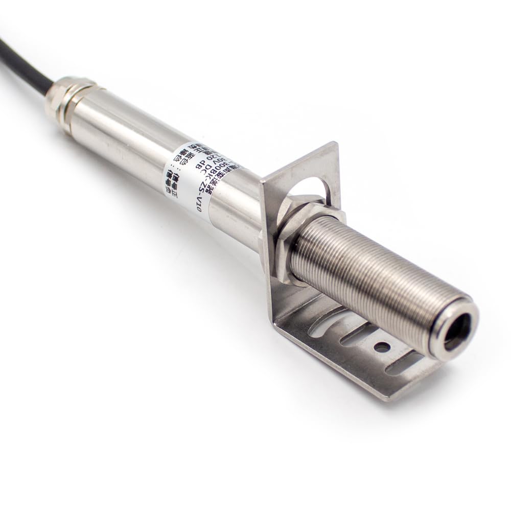 Jieotwice Sound Level Meter Industrial Stainless Steel Noise Sensor Noise Test Decibel Meter Monitoring Module RS485/4-20mA Output (RS485)