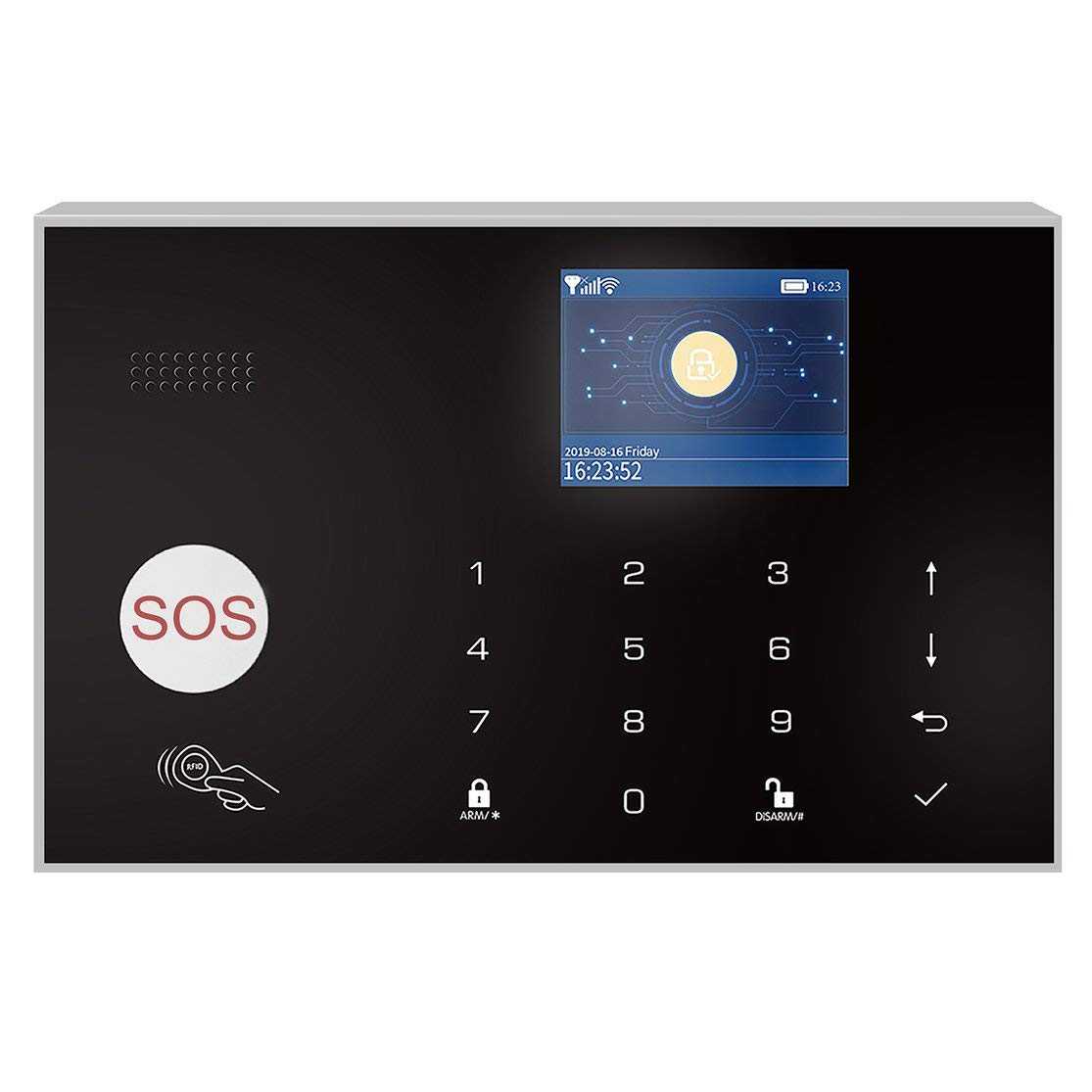 Sistema de Alarma gsm inalámbrico ZX-G30 WiFi Tuya Intercomunicador de Alarma Control Remoto de aplicación Detector automático 433MHz Detectores para iOS para Android