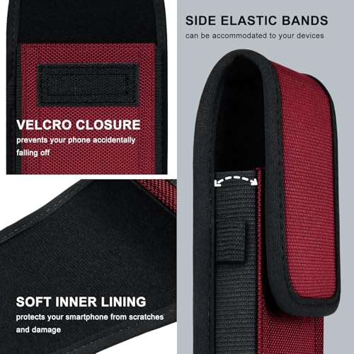 Image of ykooe Cell Phone Belt Holder Holster Case for Galaxy S20-S26 Ultra A17 A16