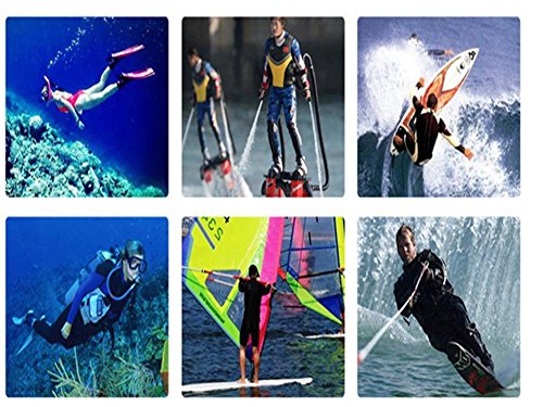 Tuta da nuoto da uomo a maniche lunghe in