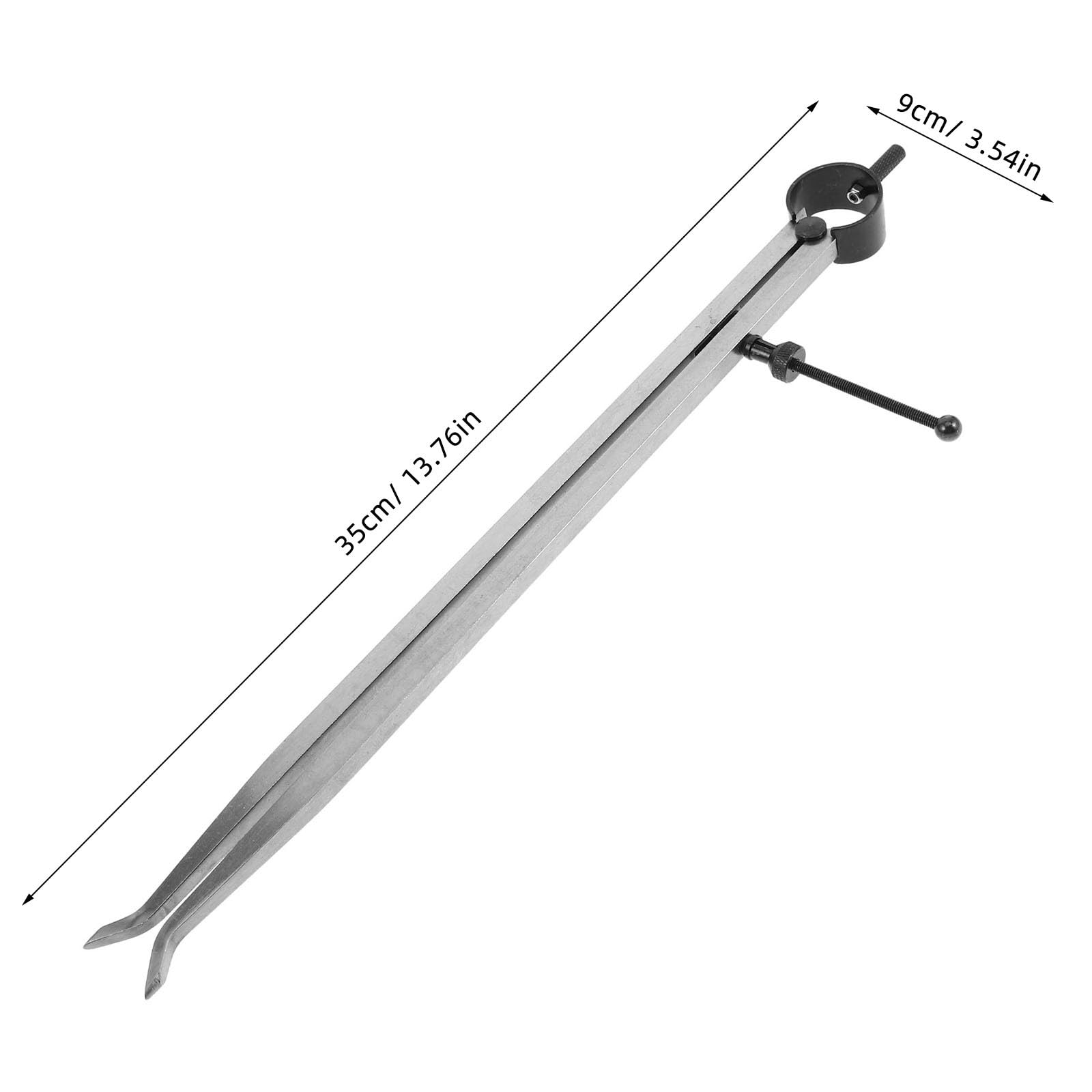 Calibro a Molla 300mm Strumento di Misurazione per Metalli e Legno Professionale