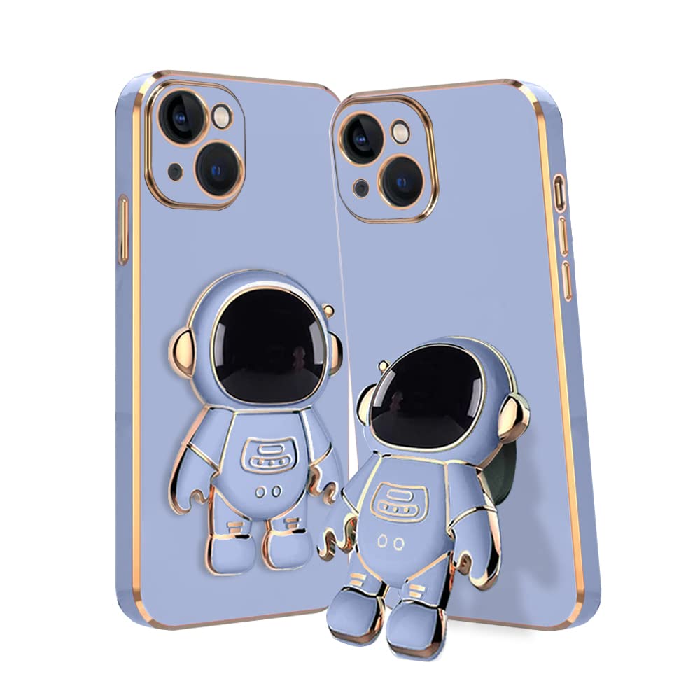 KARWAN®️ 3D Astronaut with Folding Stand Back Cover Case Compatible for iPhone 15 Plus | Slim electroplated case | Stand case | Soft TPU | Space Astro Theme |Camera Protection-Blue (B0CNPTHWTJ) Amazon Price History, Amazon Price Tracker