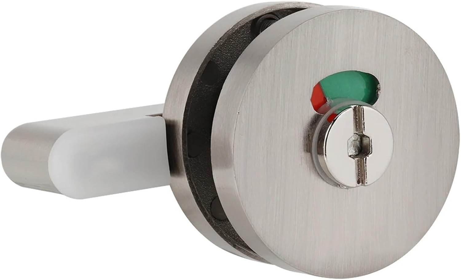 Indicating Door Lock Toilet Dead Bolt Vacant Engaged 12-18mm Thickness Plate 1Pcs