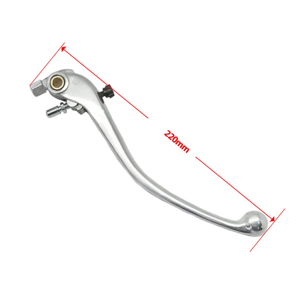 Levier de frein de moto Pour Compatible avec Ducati 749 848 EVO 999 1098 1198 1199 Streetfighter 1100 Monster 1100 EVO Multistrada 1200 Polished Silver