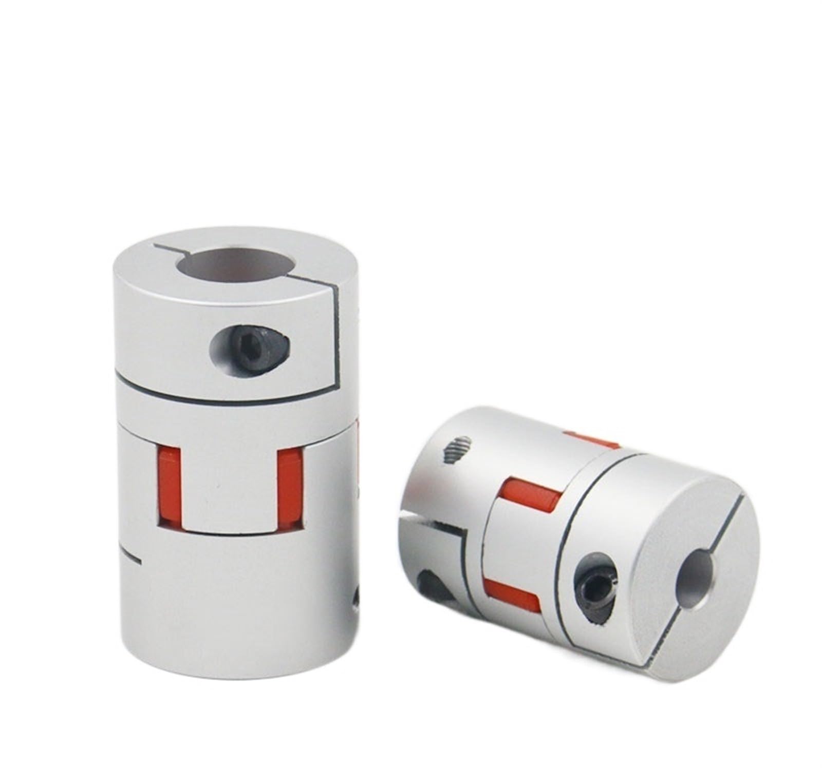 Rigid coupling,Stainless steel rigid coupling 1pcs D40L45 CNC Flexible Plum Shaft Coupling Coupler Servo Motor Connector Sleeve(8mm-15mm)