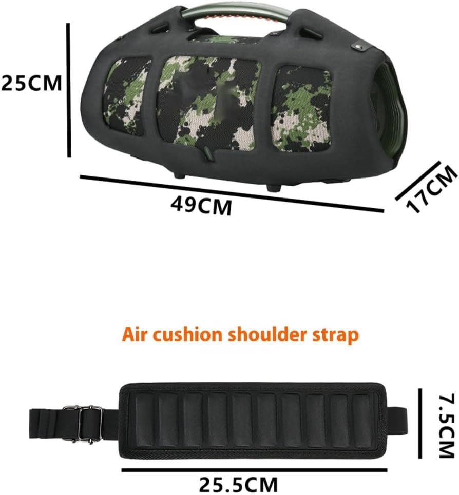 Travel Carrying Case Portable Bluetooth-Compatible Speakers Pouch for Boombox 3