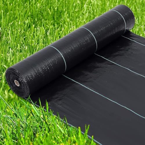 Premium Weed Barrier Landscape Fabric Heavy Duty 5oz Weed Control