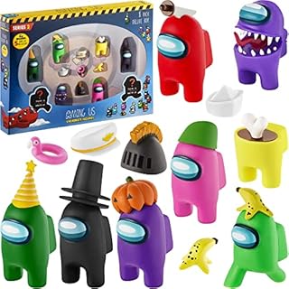 Among Us Crewmate Figures 8 Pack Deluxe Box (S2) - Assortment B