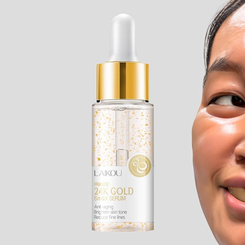 Miniatura 6 de EKHAYA - Suero reparador de mucina de caracol suero hidratante de esencia de mucina de caracol con vitamina C para rejuvenecimiento de la piel,