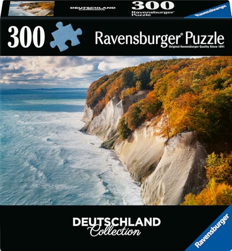 Ravensburger Puzzle 12001479 - Kreidefelsen auf Rügen - 300 Teile Puzzle...