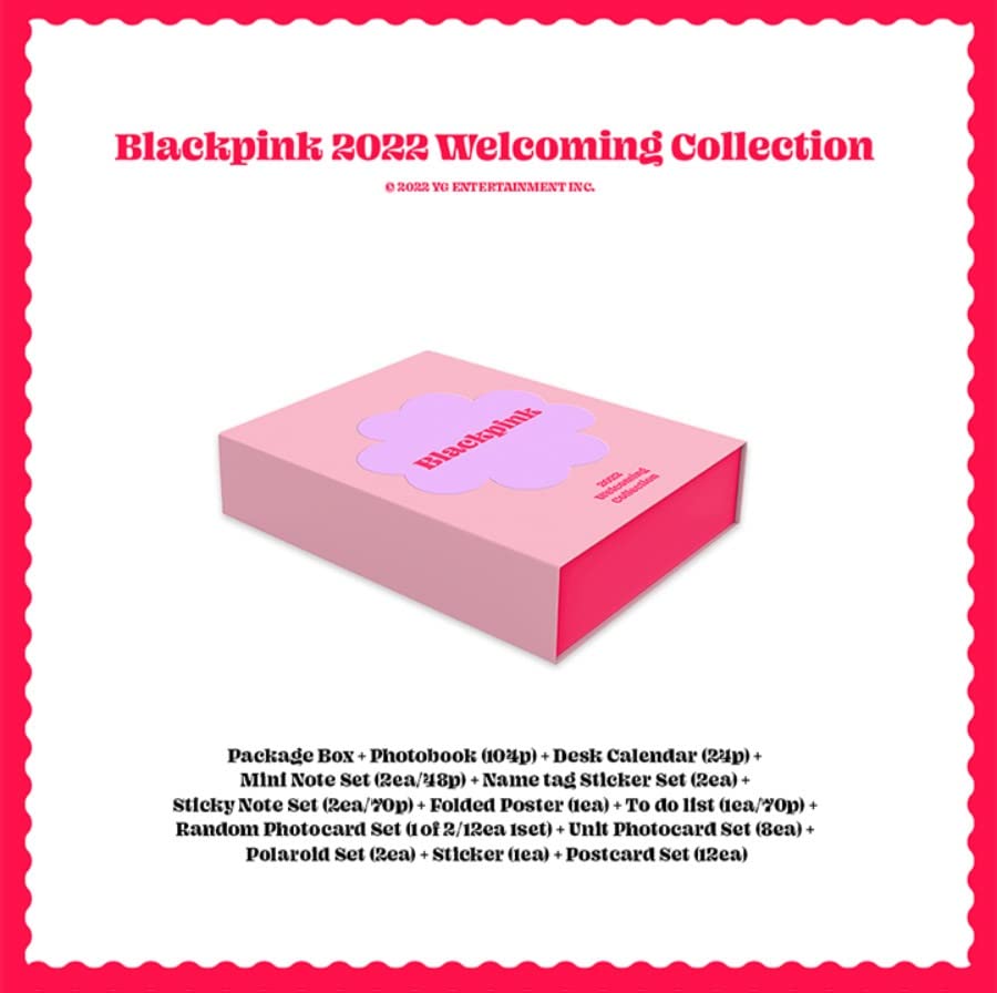 BLACKPINK Welcoming Collection 4点セット Kakao M BLACKPINK 2022 WELCOMING COLLECTION (BPWC2022) : Amazon.es
