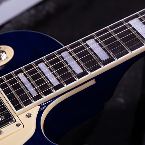 Image of GROTE Guitar Solid Body Electric Guitar with Gigbag LPYS-006 (Blue)