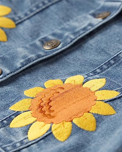 Gymboree Girls' and Toddler Embroidered Denim Jackets2