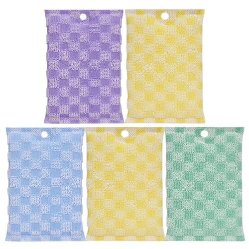 Estropajo Anti-Rayas De Alambre - Clubres De Alambre Alambr Sin Raspadio | Estropajoss Lana Acero | Esponja Reutilizable Sins Rayar Absorbente Doble Cara para Fregadero Vajilla Cocina Y Limpieza