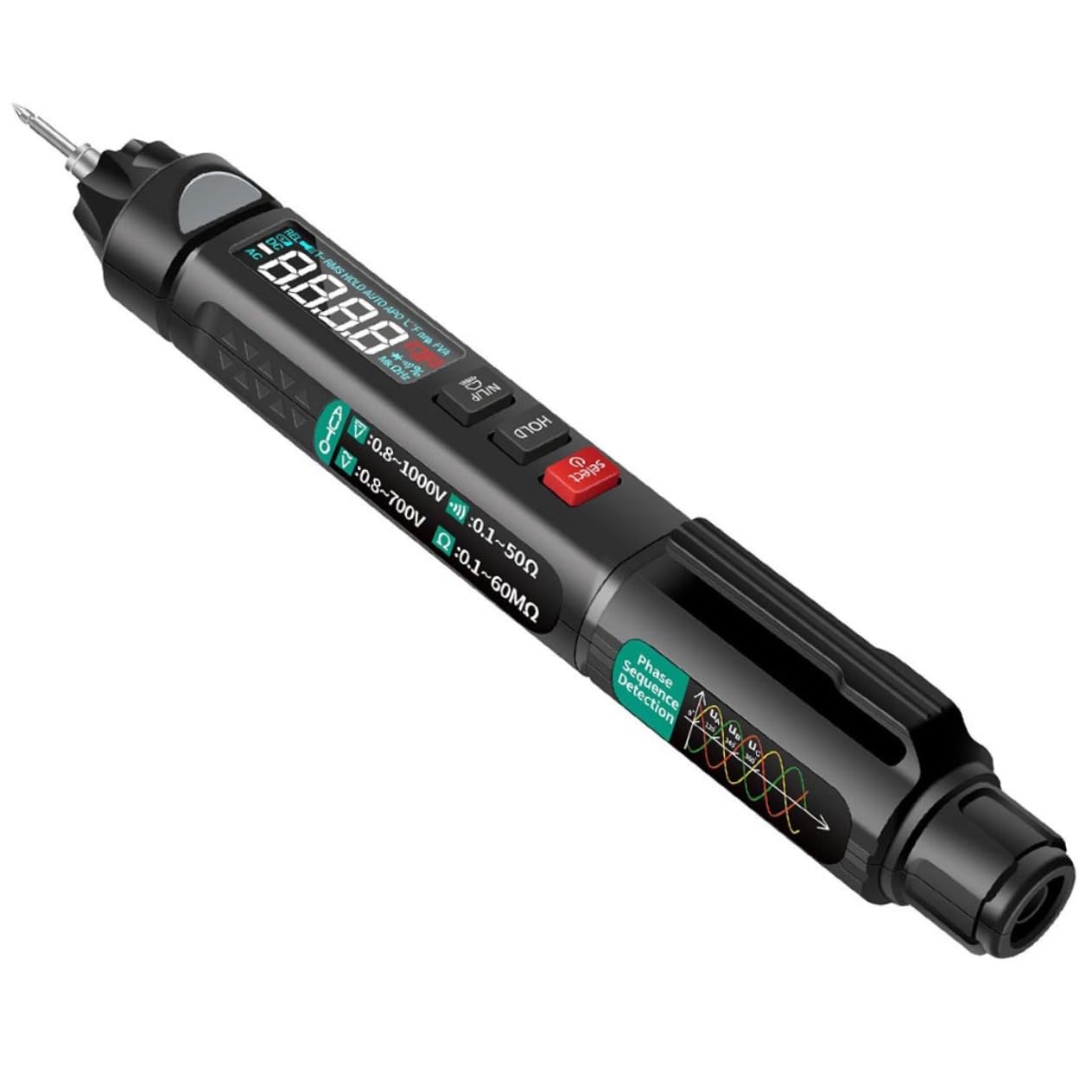 Stylo Testeur de Tension Numérique A3008, Détection sans Contact