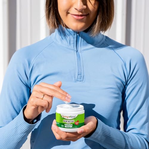Image of Hempvana Relief Cream 2 Pack with Seed Extract - Relieves Inflammation, Muscle, Joint, Back, Knee, Nerves and Arthritis - Made in USA 3oz Paraben Free, Vegan, Cruelty-Free As Seen On TV
