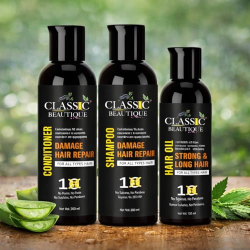 Anti-Hair Fall Spa Kit | Onion Shampoo 200 ml + Conditioner 200 ml + Hair Oil 120 ml | Boosts Growth | Reduces Hair Fall | Softens Hair