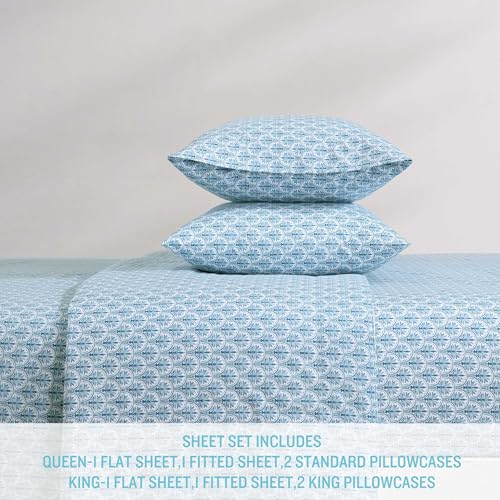 Image of Tommy Bahama - Queen Sheet Set with Fitted Sheet & Pillowcases