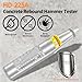 HD-225A Professional Concrete Rebound Hammer Tester, Portable Resiliometer Test Meter Tool with 10-60 MPa(1450-8702psi) Range for Buildings, Bridges, Road Construction