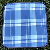 X-Labor Sitzkissen Alu Isolierend 48x48cm Sitzmatte mit wasserdichter Unterseite Outdoor Campingmatte Motiv-M