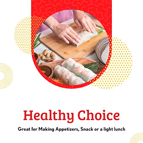 image for Cathay Fresh Spring Roll Rice Paper Wrappers, Rice Paper Wrappers for 