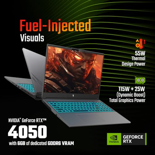 Image of Acer Nitro 5, Intel Core i7-14650HX, Office 2024 + M365 Basic, NVIDIA GeF RTX 4050-6GB, 16GB RAM /1TB SSD, (16 inch) WUXGA IPS, 165Hz /62Whr, Win 11H, Herald Grey, 2.5Kg, AN516-74G1, RGB KB, Gaming Laptop