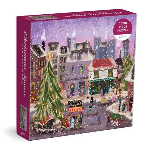 Galison - Christmas Square 1000 Piece Jigsaw...