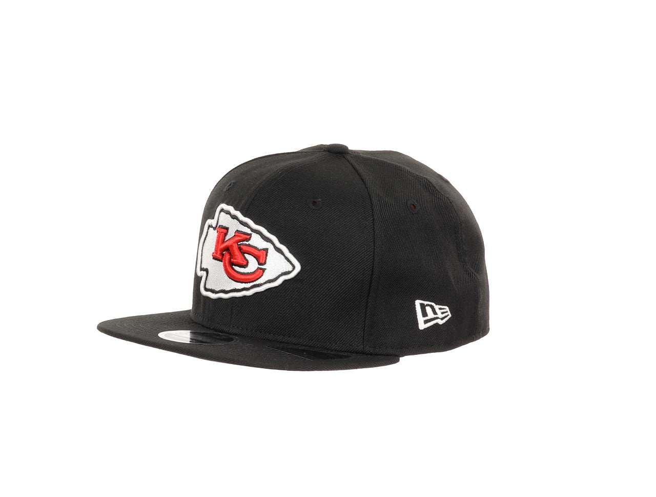New Era Kansas City Chiefs NFL Black 9Fifty Original Fit Snapback Cap