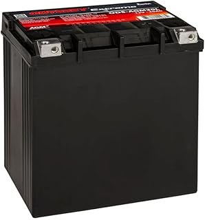 Odyssey Battery, Extreme Series, Powersport, AGM, 12V, 575 Cranking amps, Top/Side Post Terminals, 6.6 in L x 6.9 in H x 4.9 in W, Each