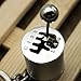 Waterwood Creative Auto Part Model Gear Box Shifter Keychain Key chain Ring-Silver