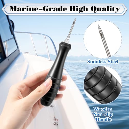 Image of Feekoon Fish Venting Tool, Venting Kit for Deep Sea Fishes with Stainless Steel Needle, Fishing Tackle for Saltwater Fishing Fish Release and Return (Patented)