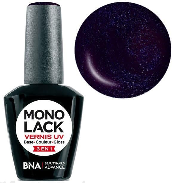 Beautynails Monolack 008 Blueberry vernis semi-permanent bleu pour manucure longue durée